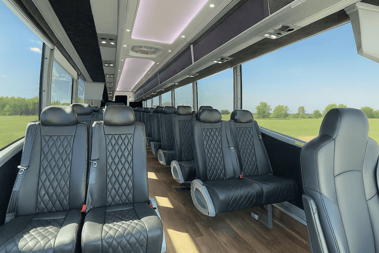 coach bus in Newport News