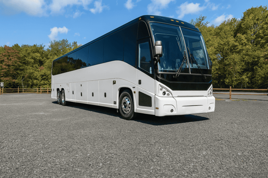 picture of Charter Bus Rental Newport News coach bus